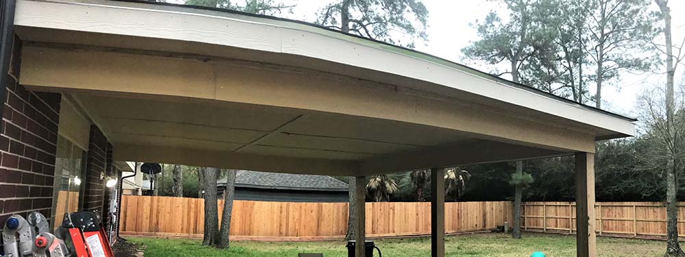 16 Houston Wood Patio Covers